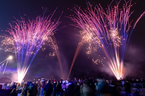 Main fireworks display