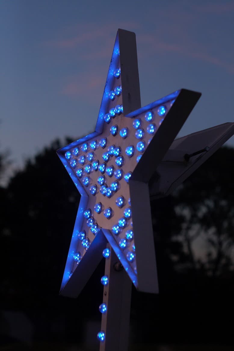 Accessible viewing at Stow Firework Spectacular
